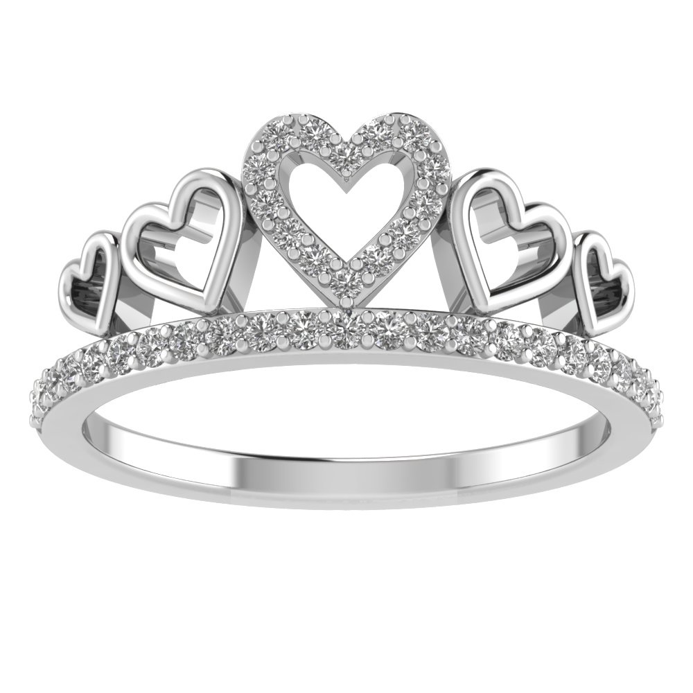 Queen of my Heart Tiara Ring